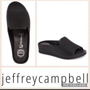 Jeffery Campbell Black sandals